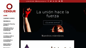 What Censur.es website looked like in 2018 (5 years ago)