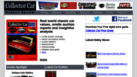 What Collectorcarmarket.com website looked like in 2018 (5 years ago)