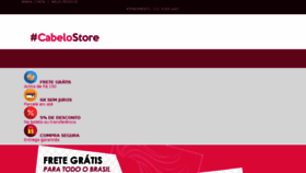 What Cabelostore.com.br website looked like in 2018 (5 years ago)