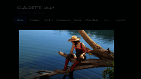 What Claudettelilly.com website looked like in 2018 (6 years ago)