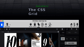 What Cssgrid.cc website looked like in 2018 (5 years ago)
