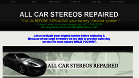 What Carstereoworks.net website looked like in 2018 (7 years ago)