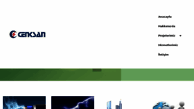 What Cenksanelektrik.com.tr website looked like in 2018 (5 years ago)