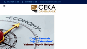 What Cekadanismanlik.com website looked like in 2018 (5 years ago)