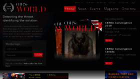 What Cbrneworld.com website looked like in 2018 (5 years ago)