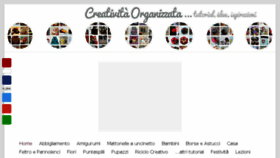 What Creativitaorganizzata.it website looked like in 2018 (5 years ago)