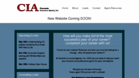 What Corenteinsuranceagency.com website looked like in 2018 (5 years ago)