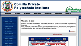 What Cppi.edu.bd website looked like in 2018 (5 years ago)