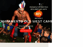 What Campamento-de-verano.com website looked like in 2018 (5 years ago)