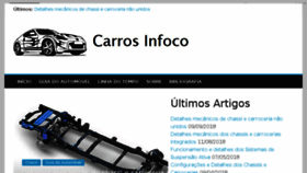 What Carrosinfoco.com.br website looked like in 2018 (5 years ago)