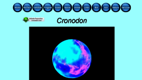 What Cronodon.com website looked like in 2018 (5 years ago)