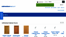 What Cabinetdoormart.com website looked like in 2018 (5 years ago)