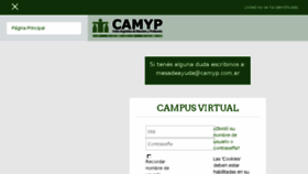 What Capacitaciones.camyp.com.ar website looked like in 2018 (5 years ago)
