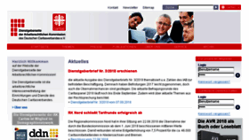 What Caritas-dienstgeber.de website looked like in 2018 (5 years ago)