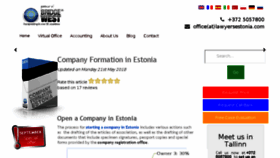 What Companyincorporationestonia.com website looked like in 2018 (5 years ago)