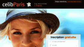 What Celibparis.com website looked like in 2018 (5 years ago)