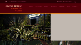 What Cactusjungle.com website looked like in 2018 (5 years ago)
