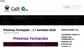 What Cursodemassagista.pt website looked like in 2018 (5 years ago)