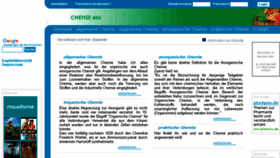 What Chemie-abc.de website looked like in 2018 (5 years ago)