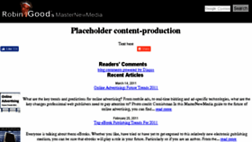 What Content-production.masternewmedia.org website looked like in 2018 (5 years ago)