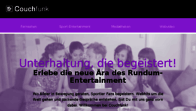 What Couchfunk.de website looked like in 2018 (5 years ago)