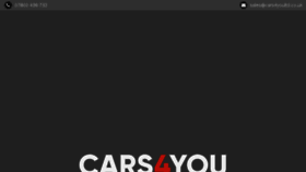 What Cars4youltd.co.uk website looked like in 2018 (5 years ago)