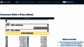 What Conversor.cl website looked like in 2018 (5 years ago)