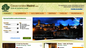 What Casasruralesmadrid.com website looked like in 2018 (5 years ago)