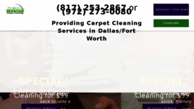 What Cleanmastercarpetcleaning.com website looked like in 2018 (5 years ago)