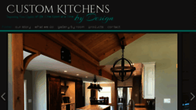 What Customkitchens.com website looked like in 2018 (5 years ago)