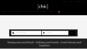 What Chicscotland.com website looked like in 2018 (5 years ago)