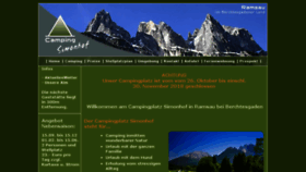 What Camping-simonhof.de website looked like in 2018 (5 years ago)