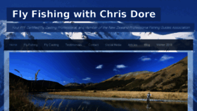 What Chrisdore.com website looked like in 2018 (5 years ago)