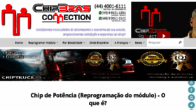 What Chipbras.com.br website looked like in 2018 (5 years ago)