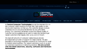 What Centralcomputertech.com website looked like in 2018 (5 years ago)