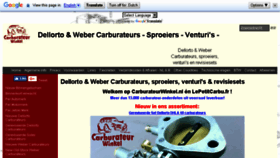 What Carburateurwinkel.nl website looked like in 2018 (5 years ago)