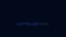What Computenext.com website looked like in 2018 (5 years ago)