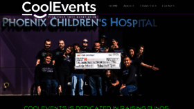 What Coolevents.com website looked like in 2018 (5 years ago)