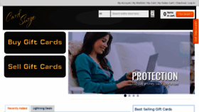 What Cardsurge.com website looked like in 2018 (6 years ago)