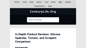 What Centurylife.org website looked like in 2018 (5 years ago)
