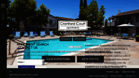 What Cranfordcourtapts.com website looked like in 2018 (5 years ago)