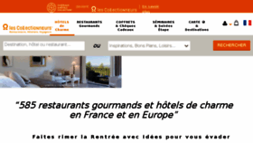 What Chateauxhotels.com website looked like in 2018 (5 years ago)