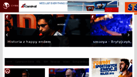 What Cybersport.pl website looked like in 2018 (5 years ago)