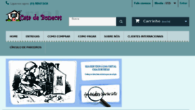 What Casadebonecas.net.br website looked like in 2018 (5 years ago)