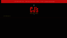 What Cjsgreatwestgrill.com website looked like in 2018 (5 years ago)