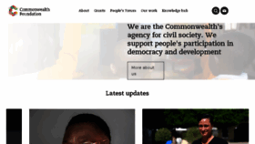 What Commonwealthfoundation.com website looked like in 2018 (5 years ago)
