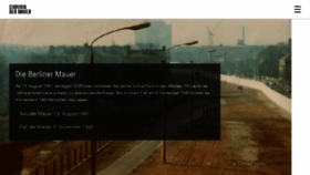 What Chronik-der-mauer.de website looked like in 2018 (6 years ago)