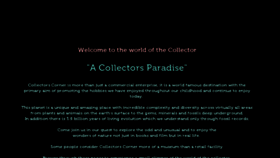What Collectorscorner.com.au website looked like in 2018 (5 years ago)