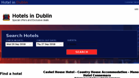 What Cashel-house-hotel.com website looked like in 2018 (5 years ago)