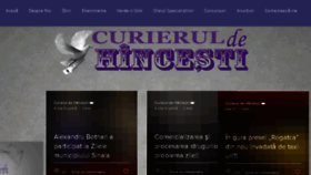 What Curierul.md website looked like in 2018 (5 years ago)